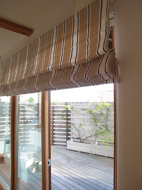 野口邸 ローマンシェード5