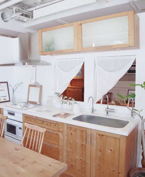 キッチン カーテン4