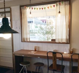 #012 店舗に合わせたオーダーカーテン