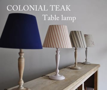 Table lamp 入荷