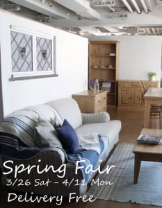 Spring Fair   -ソファ配送料無料-