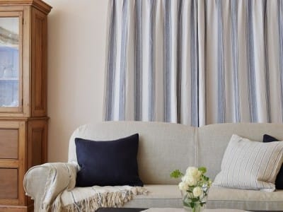 夏に向けてのカーテンのしつらえ