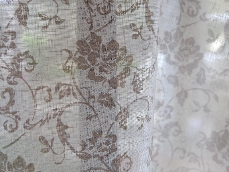 Linen Flower 【Lina Sheer Old Rose / シアーオールドローズ】(カーテン)