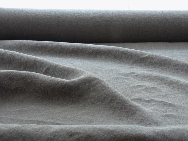Linen Plains Lina【Lina Washed Dark Grey /ウォッシュ ダークグレー】( カーテン )