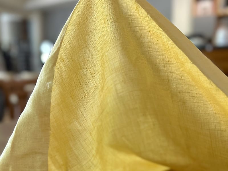 Linen Plains Naturals 【 Naturals Jasmine Yellow/ジャスミンイエロー】