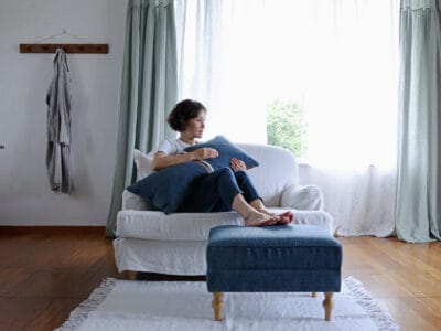 ストレスフリーを体験できるリネンソファ