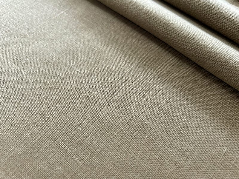 ベルギー製リベコ社リネン生地｜Naturals L050 Taupe( ソファ / カーテン用 )