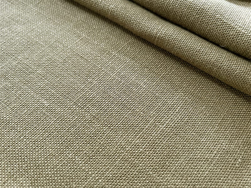 ベルギー製リネン生地｜Naturals Khaki /ナチュラルズ カーキ】( ソファ / カーテン用  )