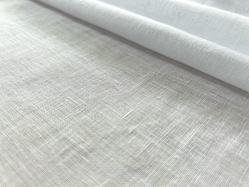 ベルギー製リネン生地｜Naturals Pure White/ピュアホワイト (カーテン用)