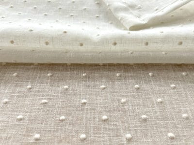 Muslin Snow Dots <br> スノードット