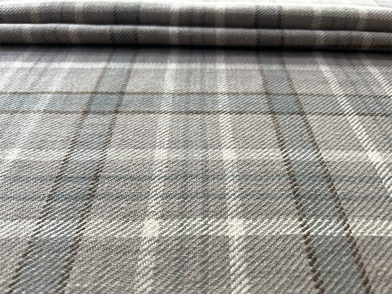 ベルギー製リネン生地｜Naturals Plaid Aereo/プレイドアエレオ( ソファ / カーテン用 )